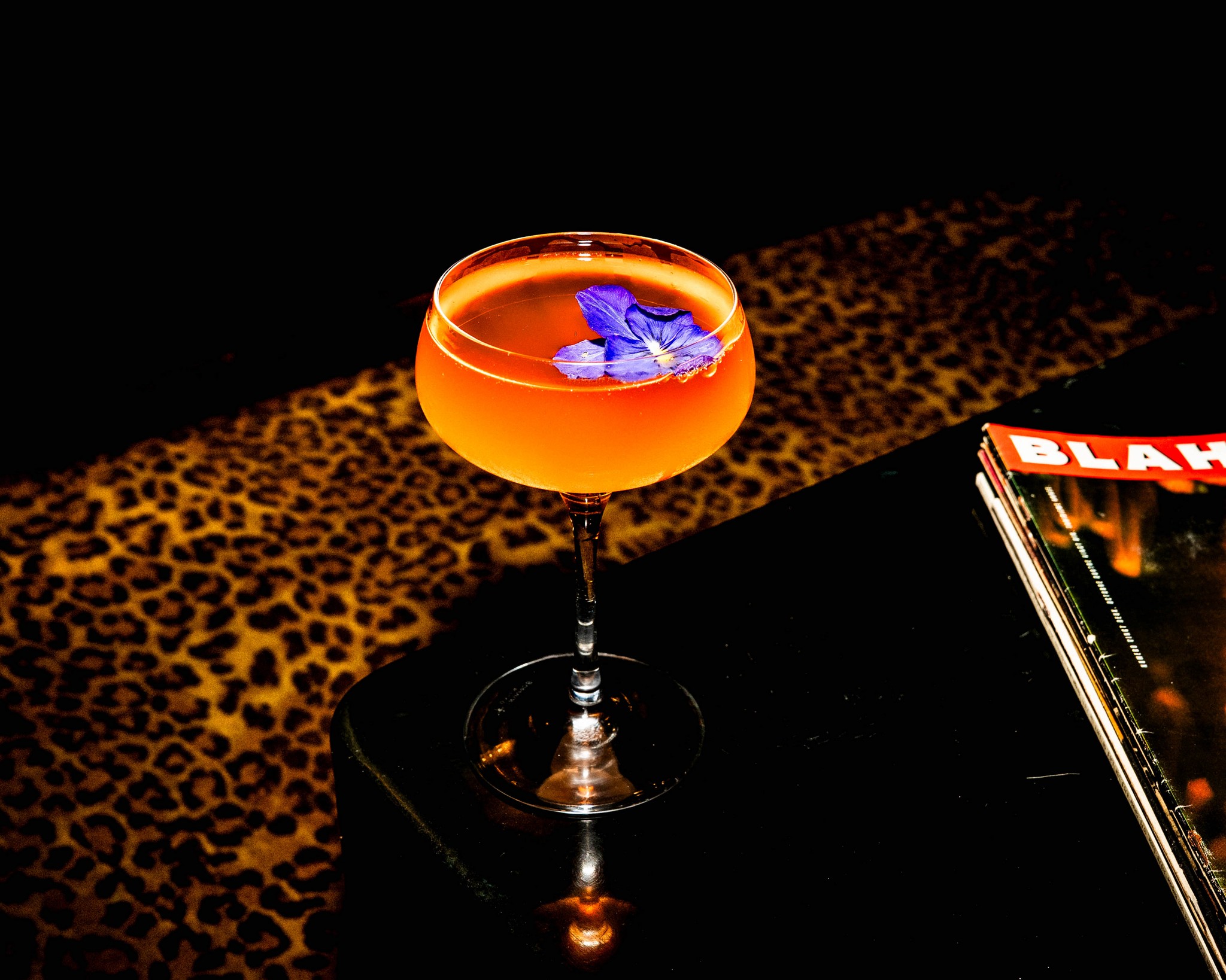 Cocktail signature servi au bar du Village 59.